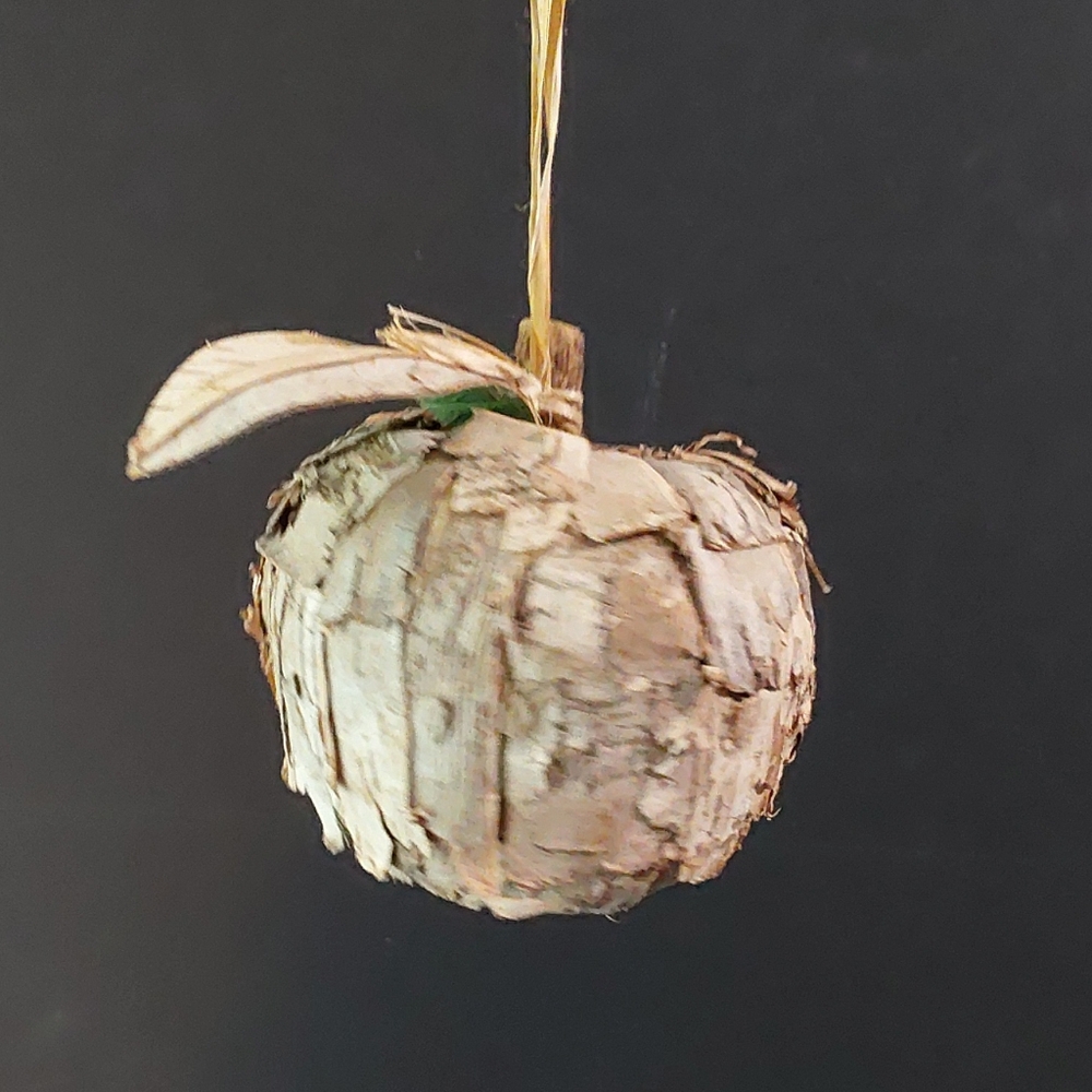 XMAS ORNAMENT / Birch Bark